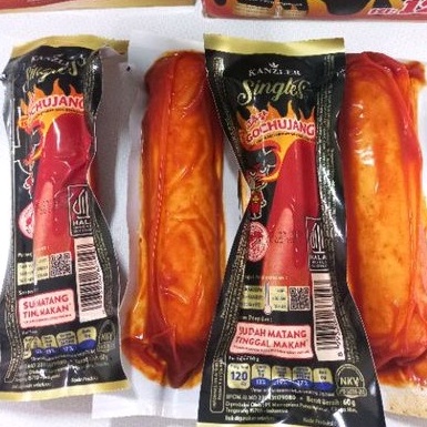 

C6369 Sosis Kanzler Sosis Pedas Sosis Singles Gochujang 1 pc x 6 gram