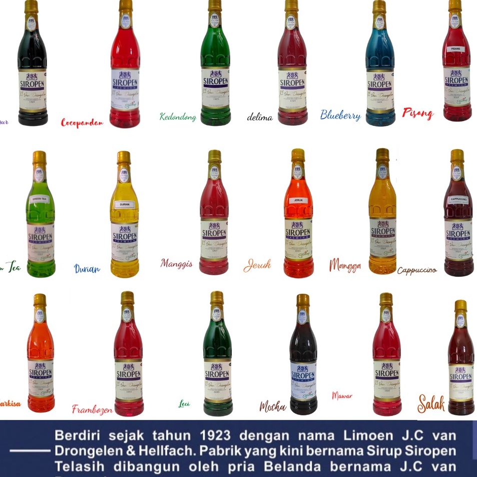 

Bestseller GROSIR Siropen Premium 7ml Semua Varian Rasa