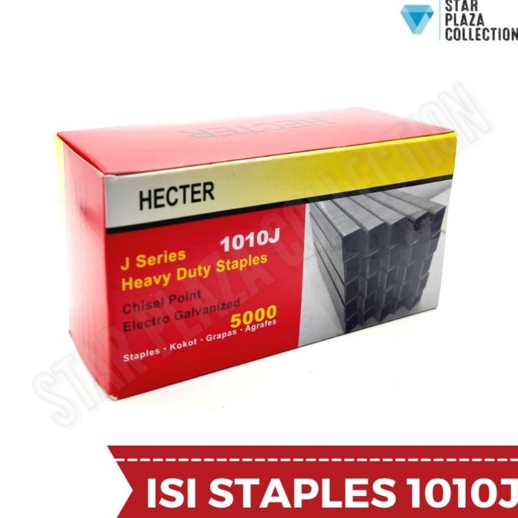 

Serbu Surprise Isi Staples Tembakan Angin Paku Tembak U Merek HECTER Refill Mata Air Nailer 11J Heavy Duty untuk Pengerjaan Jok Motor Jok Mobil Sofa Funiture Kayu
