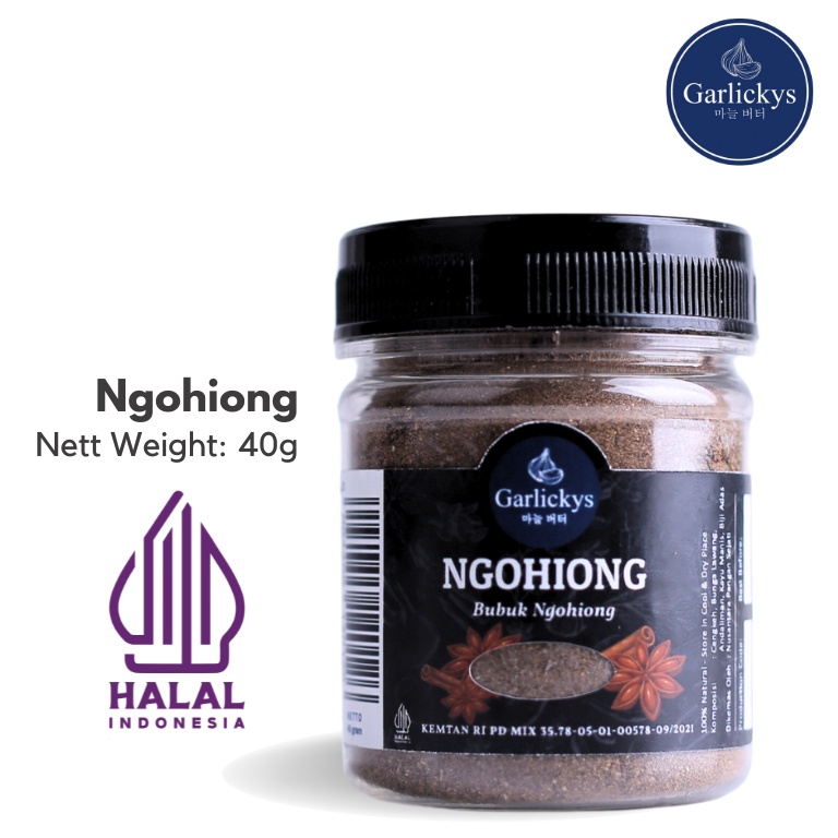 

Promosi Spesial GARLICKYS Bubuk Ngohiong Halal Bumbu Bubuk Chinese Five Spice Premium Quality
