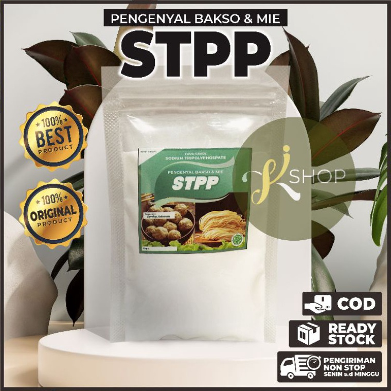 

Pesan disini 1gr STPP Sodium Tripolyphospate Pengenyal Bakso Mie Sosis Nugget dll