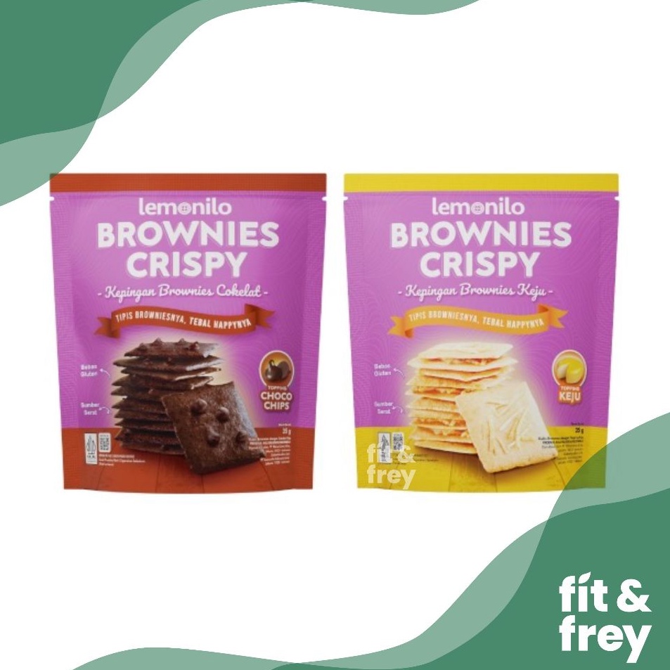 

Extra deals LEMONILO Brownies Crispy Chocochips Keju Cemilan Diet Sehat Lemonilo Bronis Coklat Lemonilo Brownie Cheese