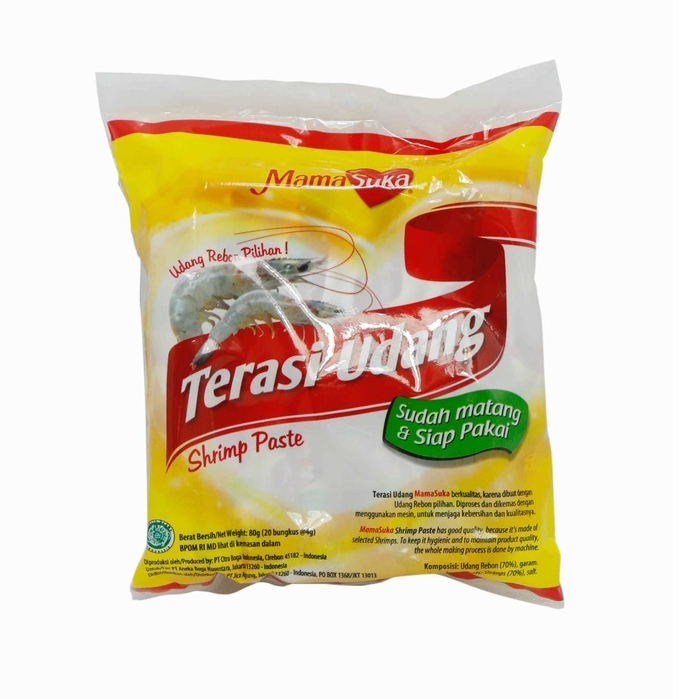 

Mama Suka Terasi Udang 20 x 4 g