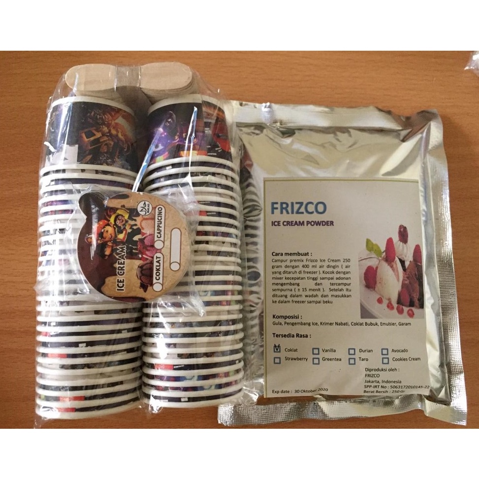 

Come Paket Usaha Es KrimPaket Es Krim Frizco 25gr