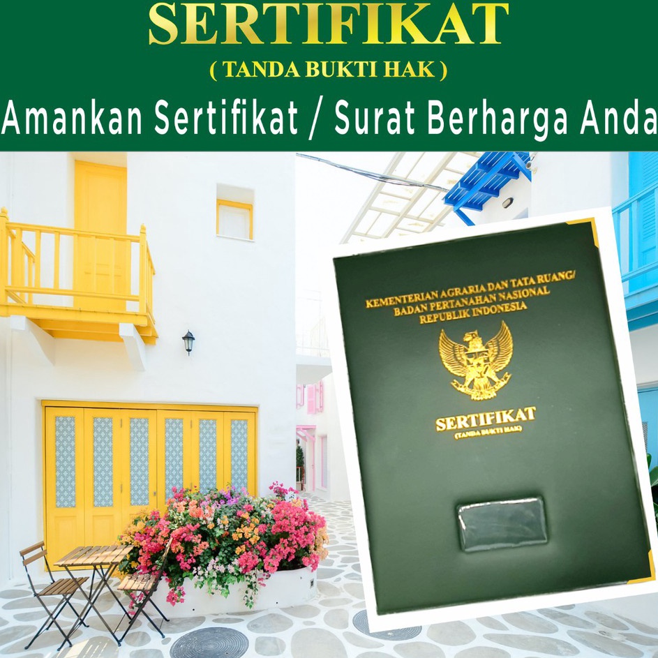 

Promo Terbaik Map Sampul Sertifikat Cover Map Sertifikat TanahRumah