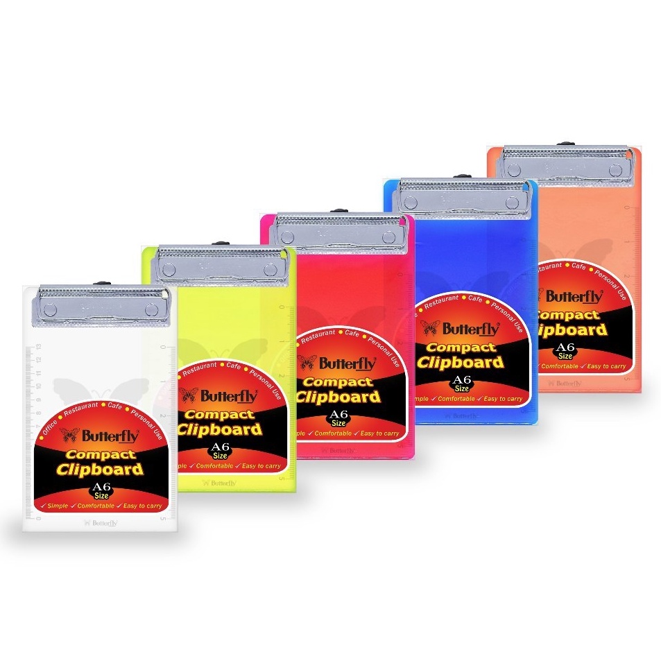 

Garansi Pembayaran Mini Clipboard Butterfly A6