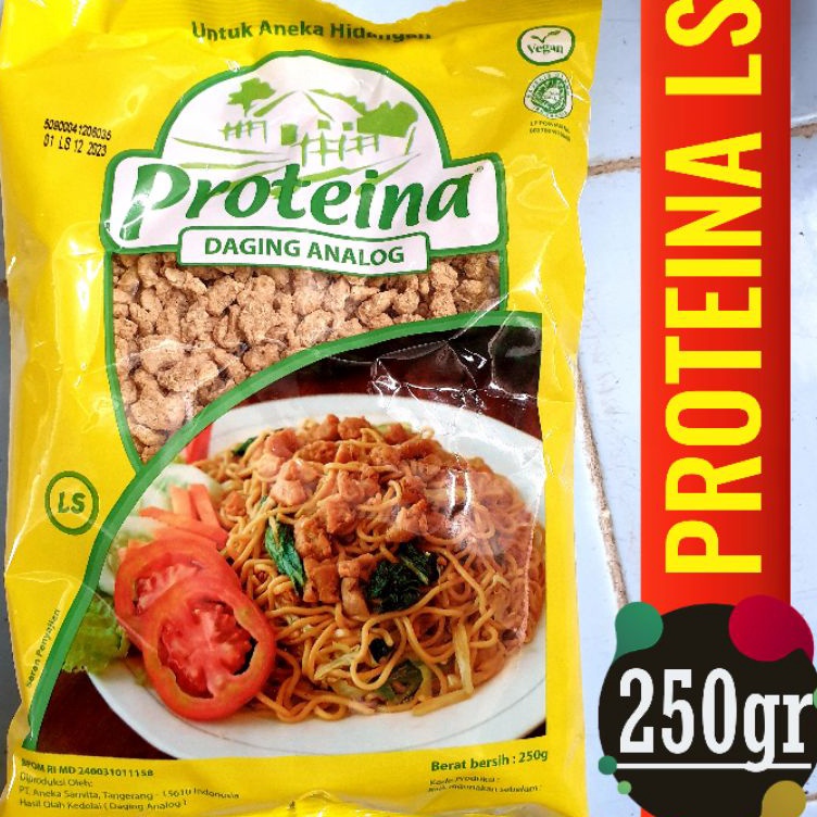 

Promo besar Proteina LS 25gr 25 gr Daging Nabati Vegetarian Campuran Mie Ayam