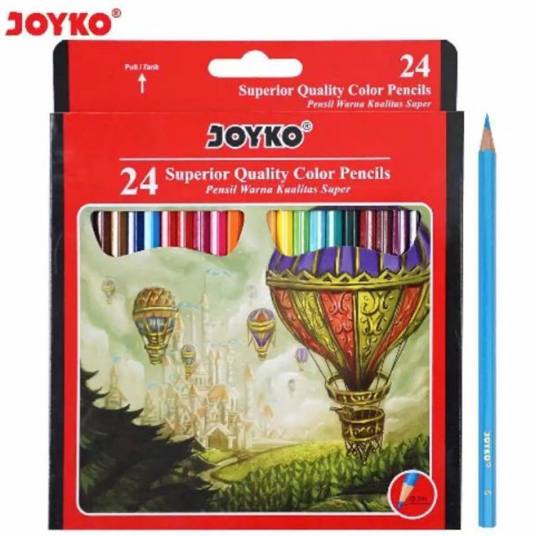 

Model Populer Pensil Warna Joyko 24 Panjang CP 11 1set