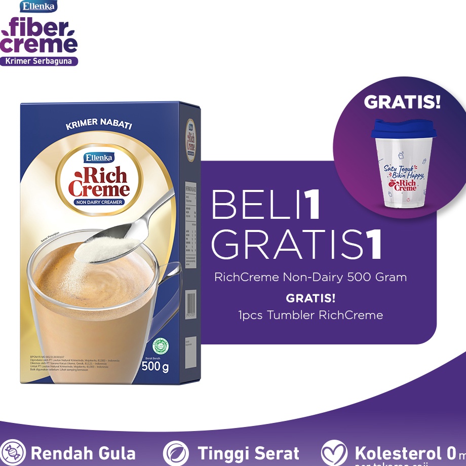 

Ekslusif disini RichCreme Non Dairy Creme 5 gr FREE Tumblr