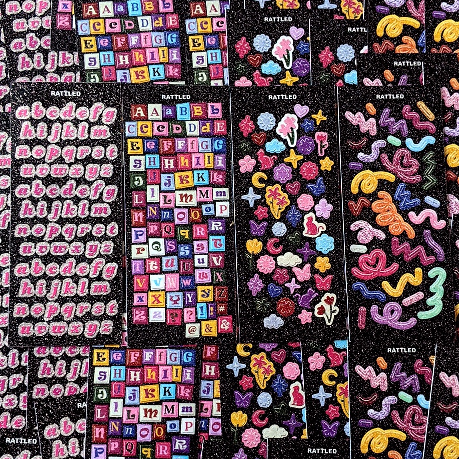 

Kirim Hari Ini RETRO GLITTER PATCH SERIES by RATTLED STUDIO Alphabet Alphabet Ransom Filler Confetti DECO STICKER STIKER KPOP PHOTOCARD DECORATION JOURNALING JURNAL