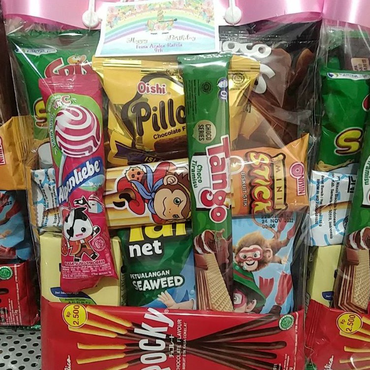 

Real produk Bingkisan ulang tahun anakpaket ulang tahun anak hampers ulang tahun anak