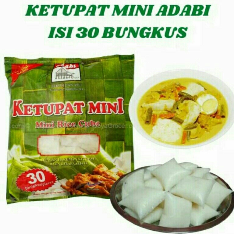 

Kepoin aja Ketupat mini isi 3