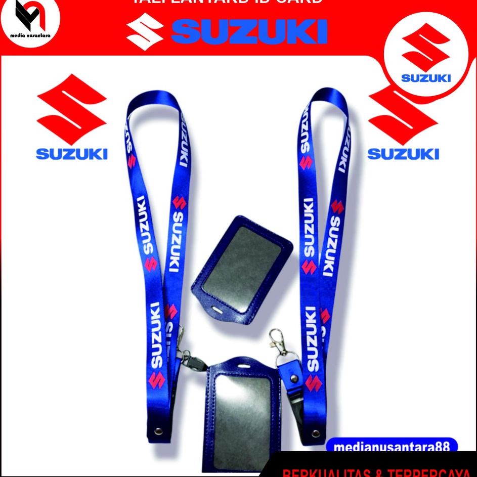 

Grosir Puas SUZUKI Lanyard Tali Gantungan Id Card Holder Name Tag Logo Suzuki Lengkap Dengan Strap HpFlashdisk Multifungsi