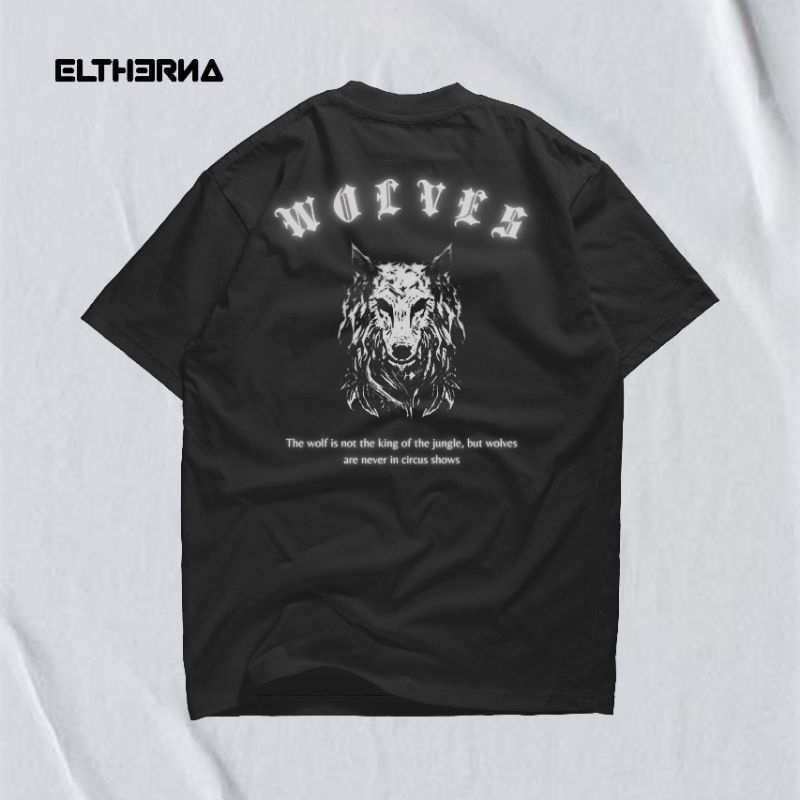 Kaos Eltherna WOLVES - Kaos Distro Kaos Unisex Kaos Murah