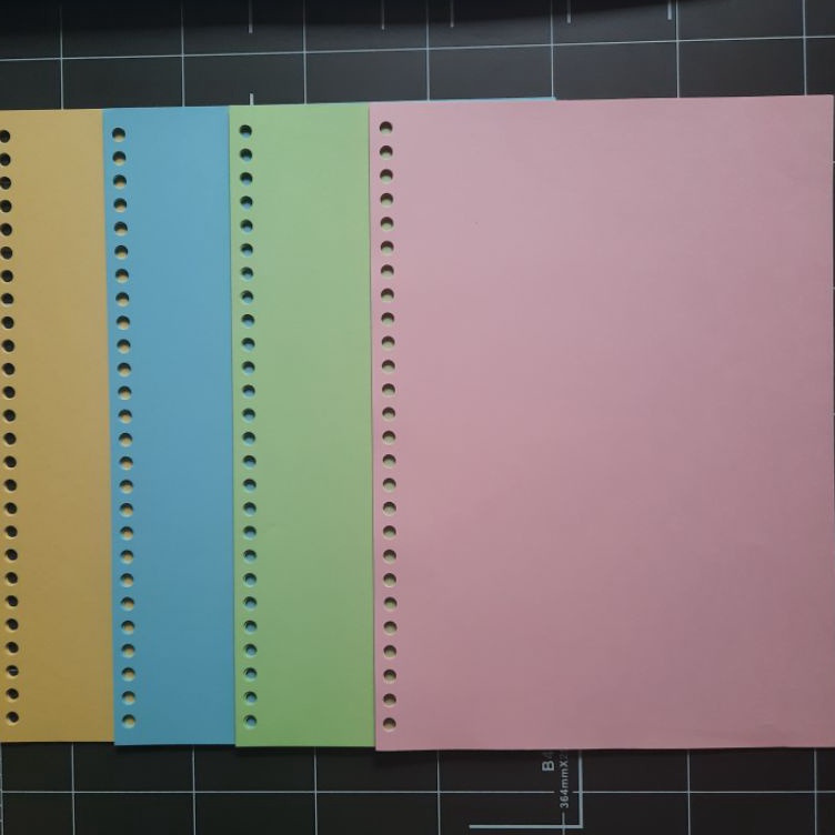 

Pencarian Terbanyak Kertas Binder Polos Warna A5 2ring dan B5 26ring Loose Leaf