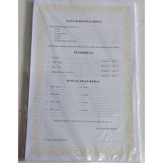 

Murah Terlaris Daftar Riwayat Hidup
