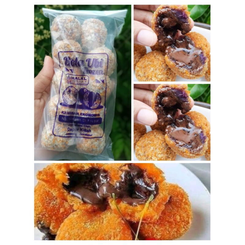 

Bola-bola ubi lumer isi coklat isi 10pcs