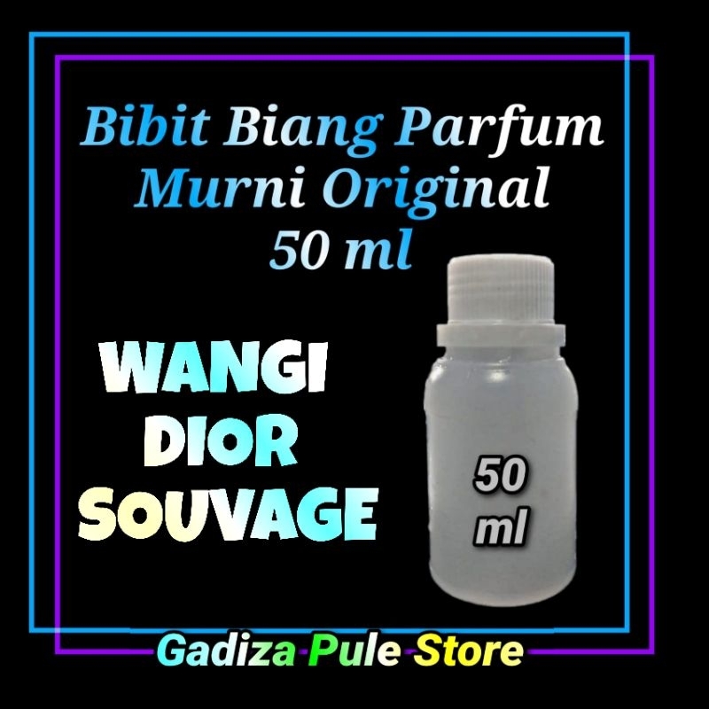 DIOR SAUVAGE 50 ml Wangi Parfum Bibit Biang Murni Original