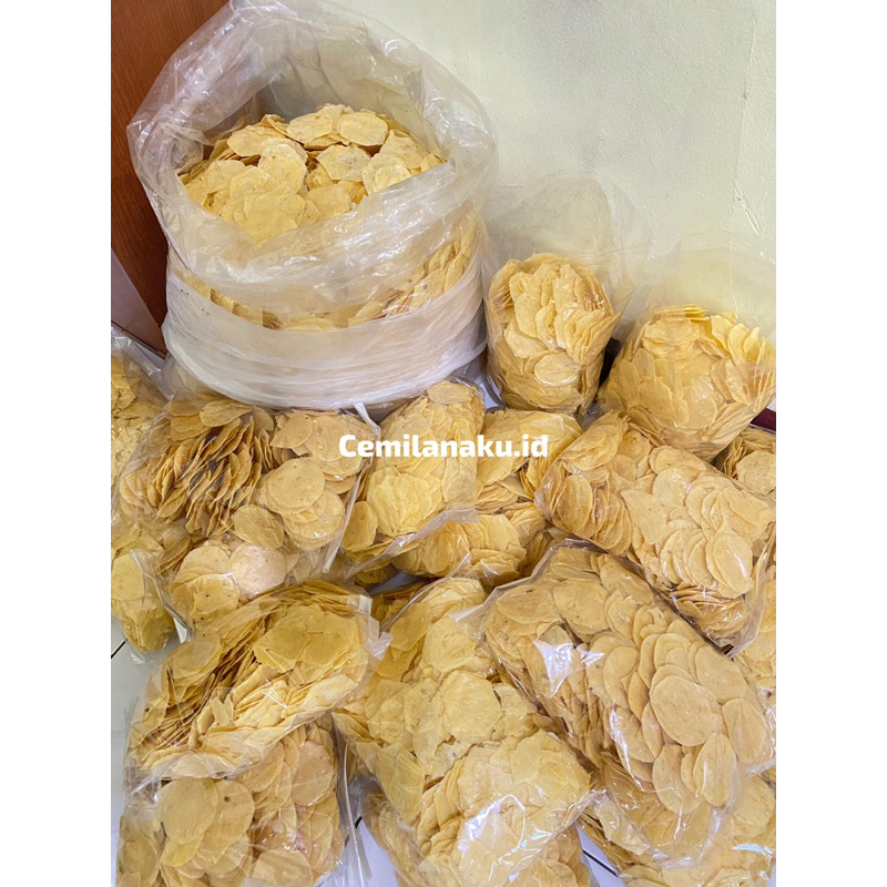 

1ball Opak Mentaga Mentah Opak Singkong Opak Medan 5kg Kecipring Mentah