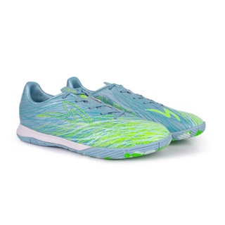 Specs Sepatu Futsal Accelerator Alpha Nerve Pro In Lokal Impact- Aqua Blue