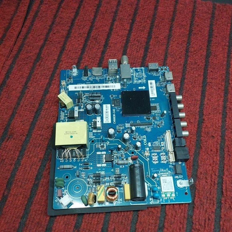 MB AQUALE43AQT6600FG MAINBOARD TV SEMART AQUA LE43AQT6600