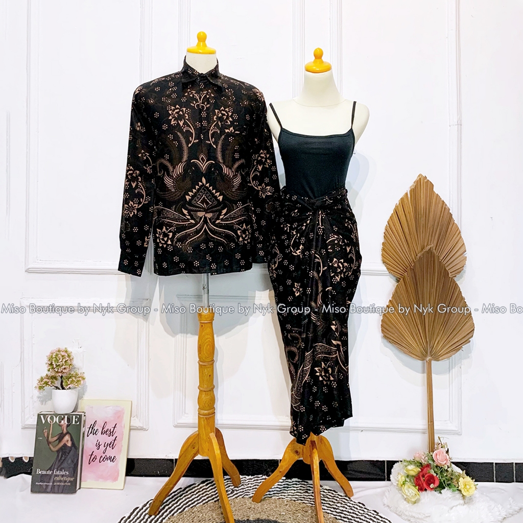 MISO BUTIK LILIT SERIES -  Batik Cowok Cewek Katun Prima Halus Rok Lilit Batik Muat sampai BB 80kg K