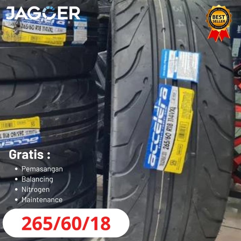 Ban Mobil Balap Ragi Semi Slick Ring 18 ACCELERA 651 SPORT TW 200 265 60 R18