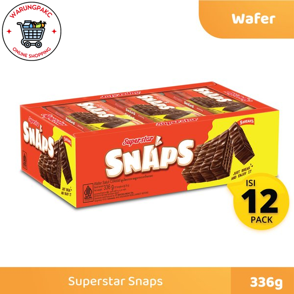 

SUPERSTAR SNAPS 28gr ISI 12PCS exp Jan 25 MURAH!!!