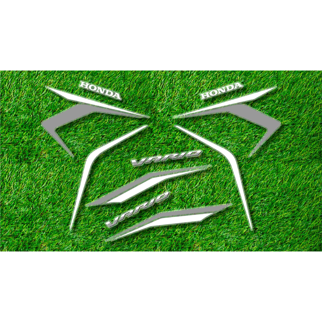 Striping Vario New 125 Tahun 2023 Motif Lis Original Simpel Striping Transparan Vario 125 New Gen 2 