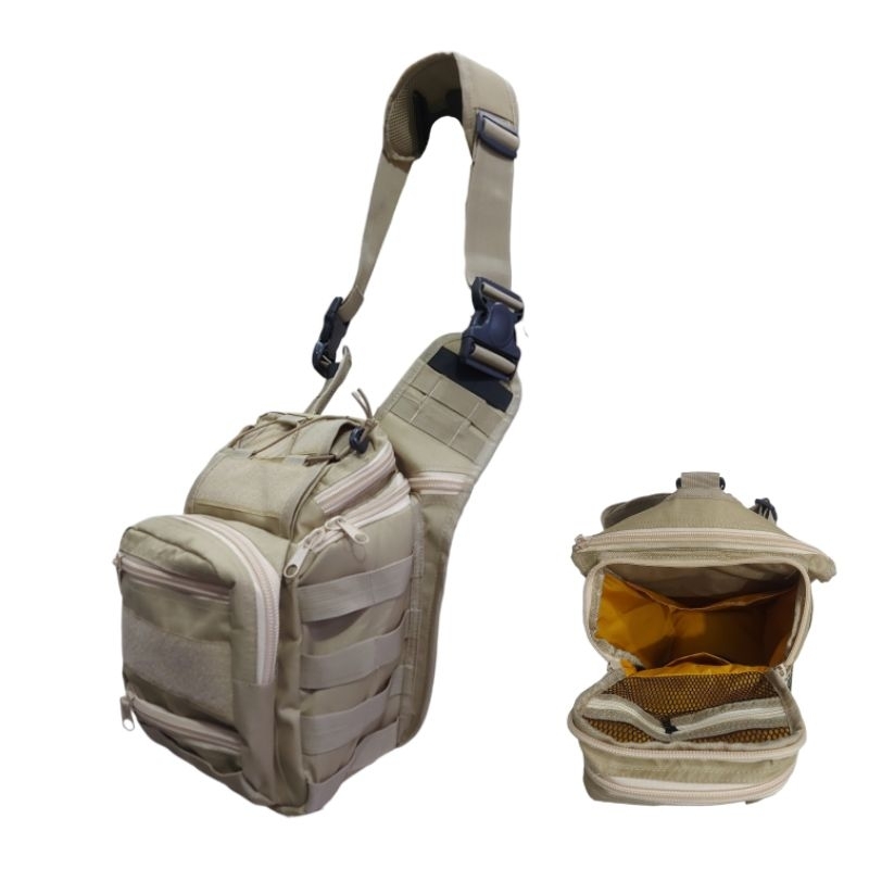 Sling Bag / Tas Slempang 803 Local Tan Cordura Besar