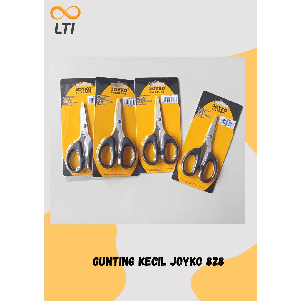 

COD Gunting Kecil Pakaian - Rambut - Alat Kantor Joyko 828 TERMURAH