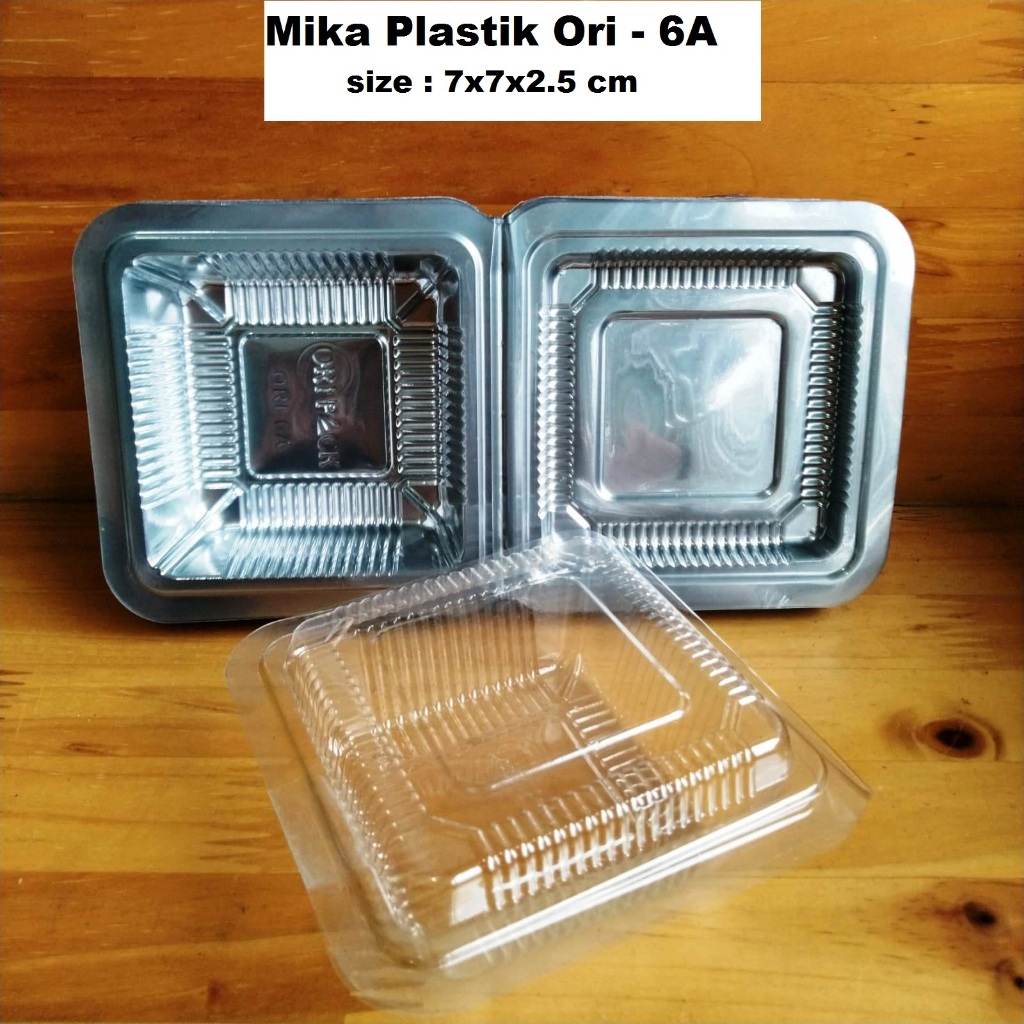 Box / Kotak Mika Plastik Ori - 6A Per Pack