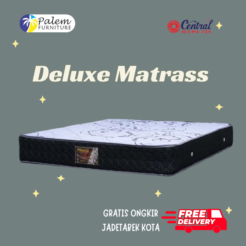 Kasur Springbed Central Deluxe || Kasur Saja || 1 Set