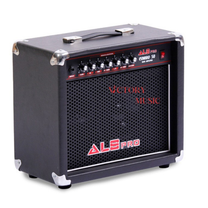 Amplifier Bass ALS Pro Combo 50 Speaker 6 Inch