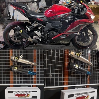 knalpot Arrow slip on zx25r new