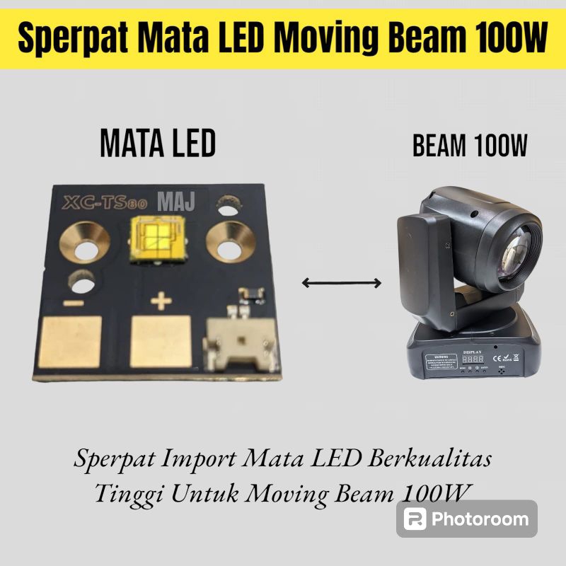 Mata Led Untuk Moving Beam 100W Sperpat