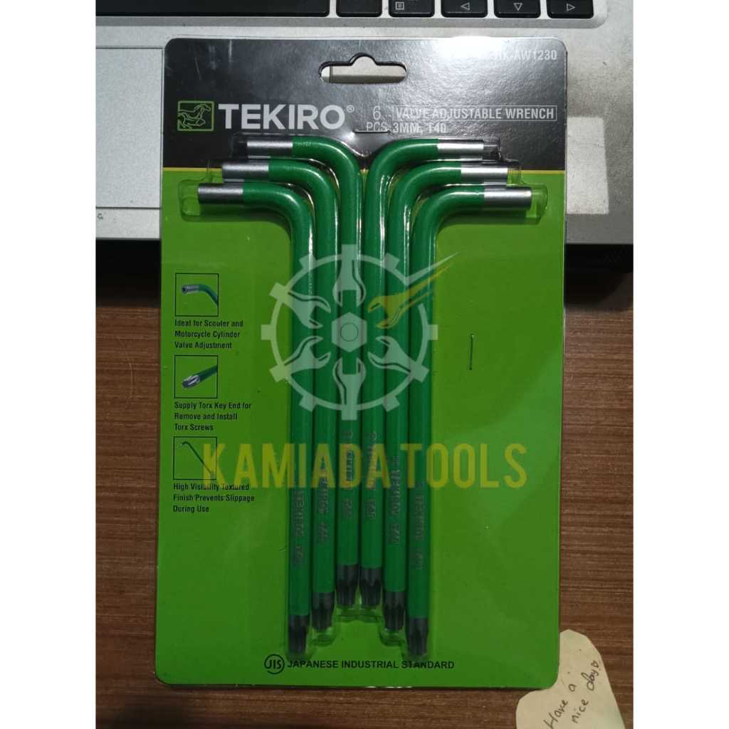 Kunci Stelan Klep/Kunci Klep T40 TEKIRO/Kunci Klep Motor