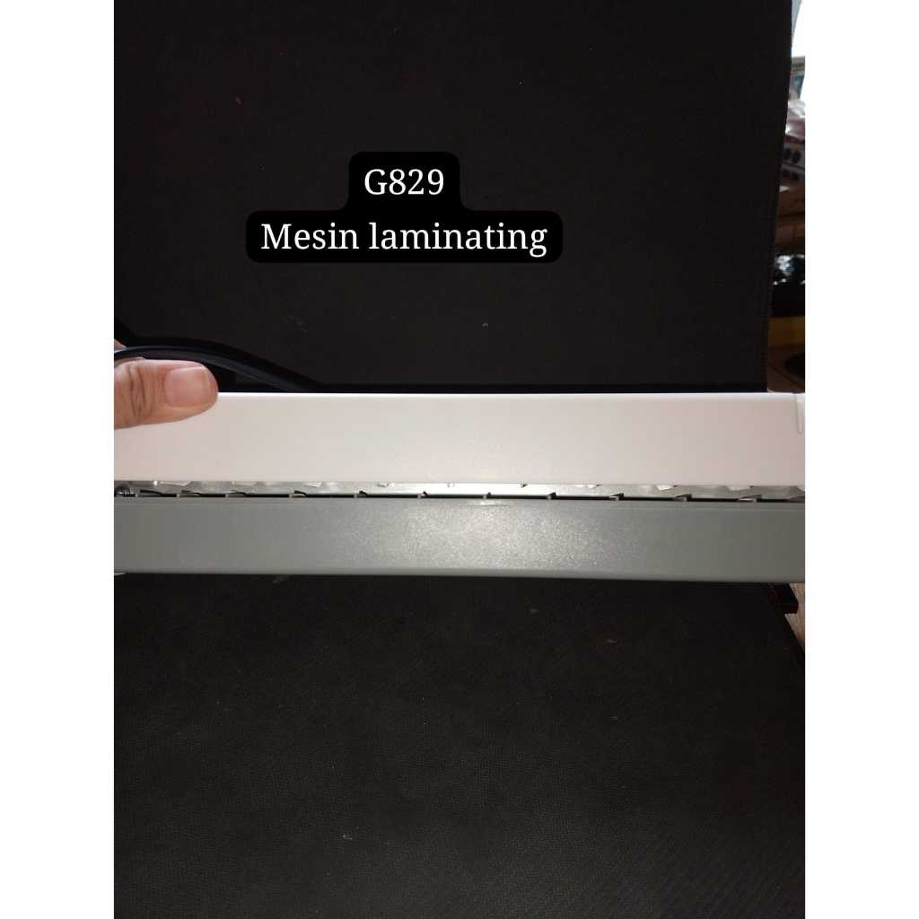 G829 ORIGINAL MESIN LAMINATING PRESS KERTAS FOTOCOPY COPY COPI UKURAN A4 F4 ALAT LAMINATOR PRES PLAS