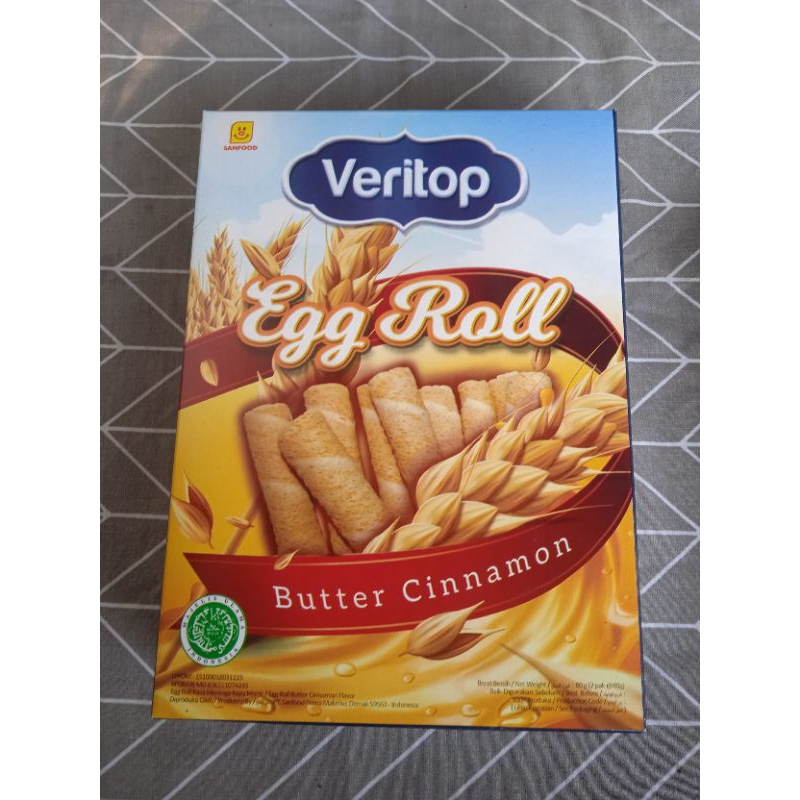 

Veritop egg roll butter cinnamon