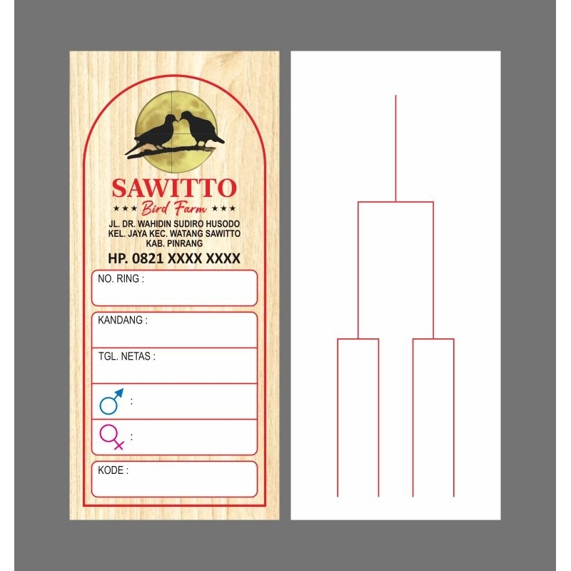 KITIR BURUNG DESAIN SUKA-SUKA