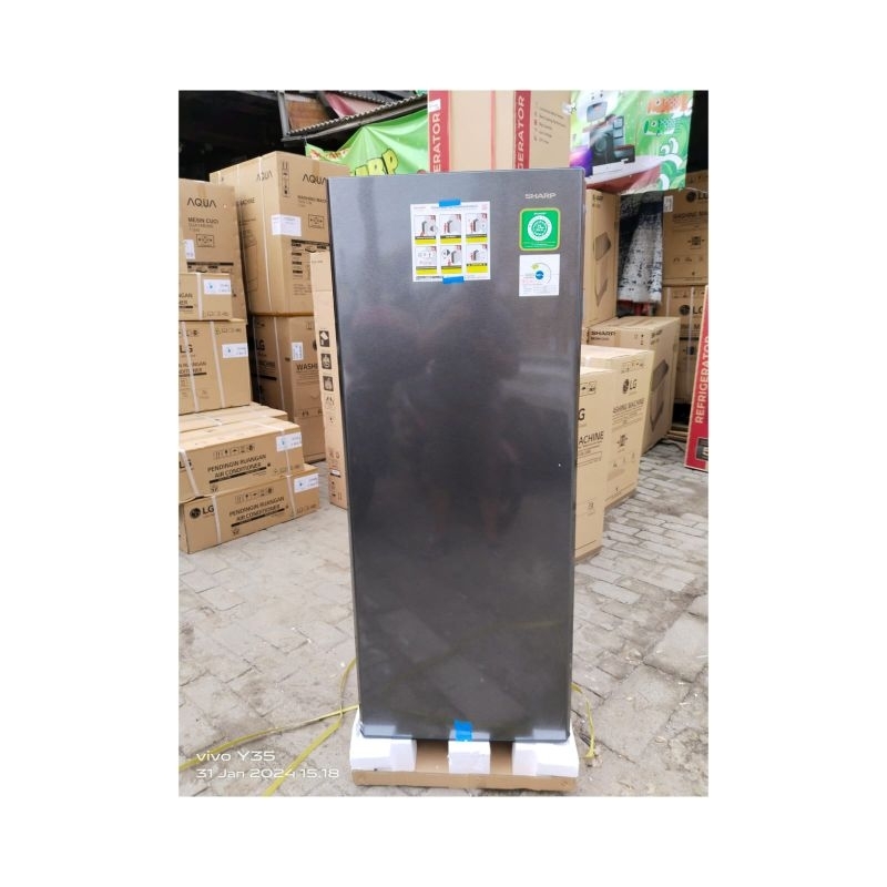 Freezer SHARP FJ-M198A HS freezer es batu 8 rak