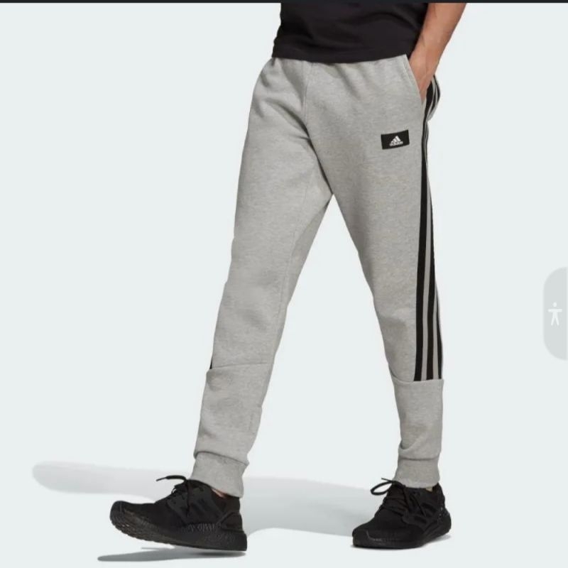 Adidas celana olahraga 3 stripe pants pria size XS