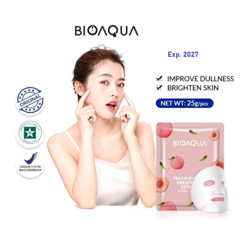 BIOAQUA Mask Sheet Peach Extract
