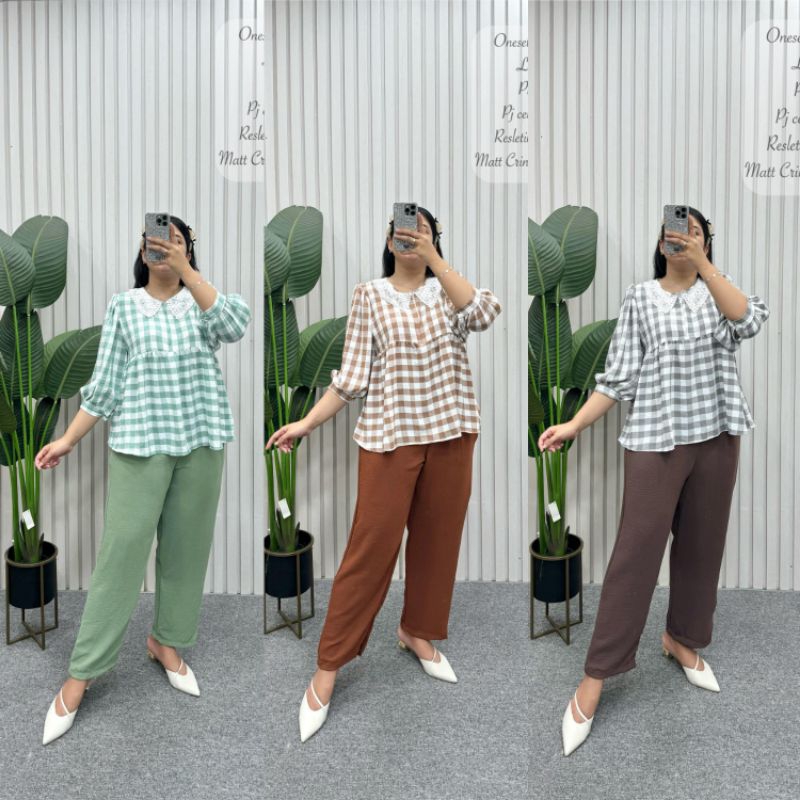 ONE SET DONITA // SETELAN TERBARU BY ANNISA FASHION