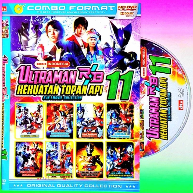 KASET DVD ULTRAMAN RB BAHASA INDONESIA