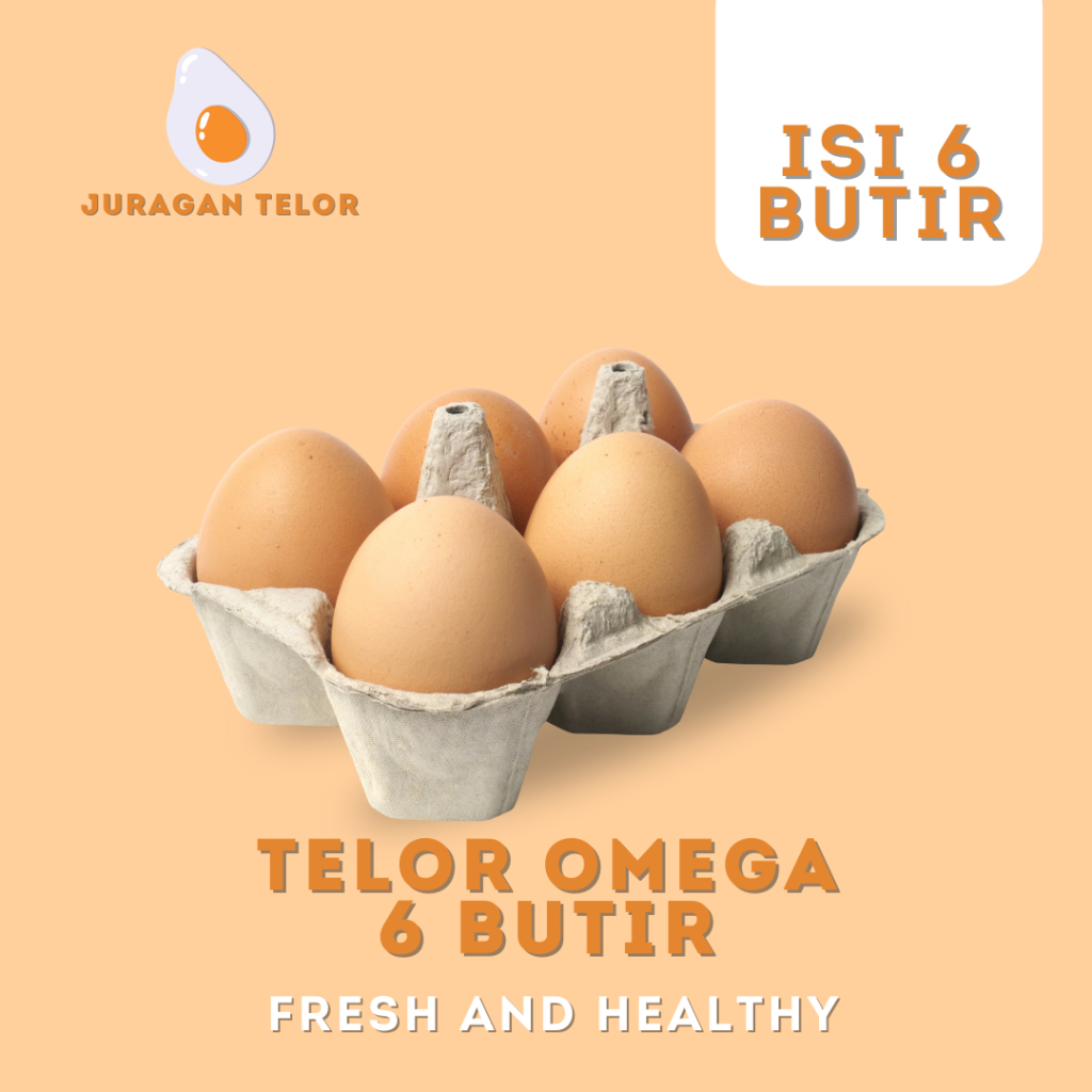 

Telur omega premium isi 6 butir fresh dan menyehatkan