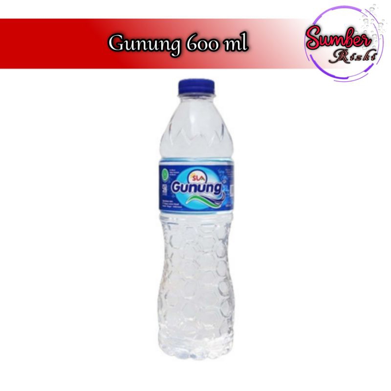 

Gunung Botol 600ml Air Mineral 1 Botol