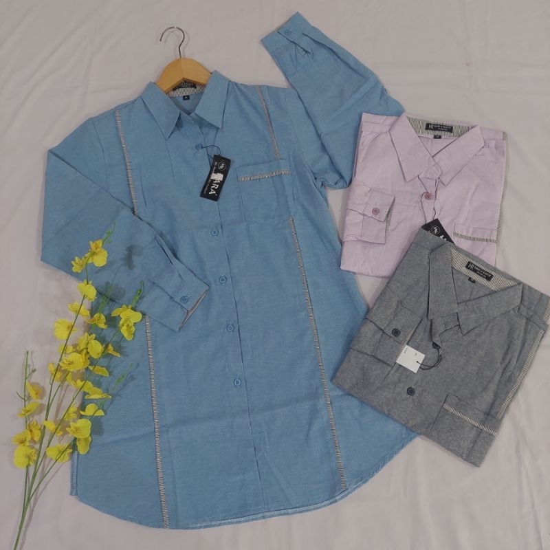 BLOUSE HARA/TUNIK HARA/ATASAN SANTRI PUTRI/BAJU SANTRIWATI/SANDRESS HARA