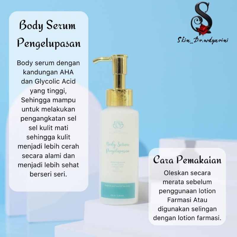 ❤️ELMI❤️BODY SERUM PENGELUPASAN - ELMI AESTHETIC CLINIC | BODY SERUM WHITENING GOLD DR WIDYARINI | B