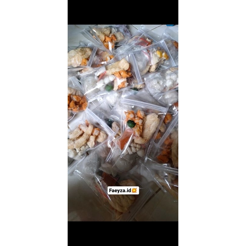 

Paket Kenyang Baso aci suwir